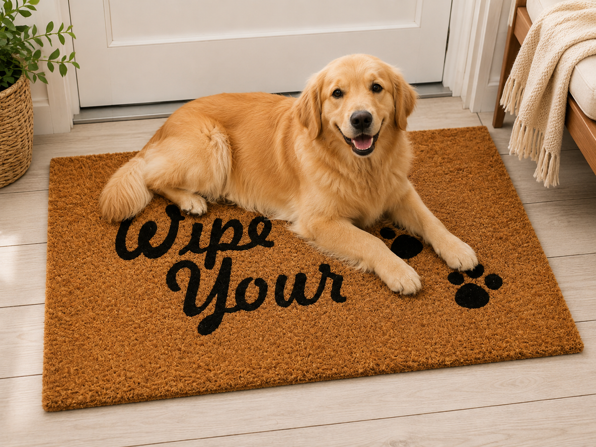 Wipe Your Paws Outdoor Doormat