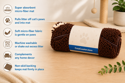 Clean Paws Cat Indoor Mat