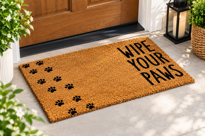 Vertical Wipe Your Paws Doormat